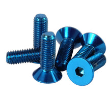 Cargar imagen en el visor de la galería, NRG Steering Wheel Screw Upgrade Kit (Conical) - Blue