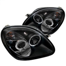 Cargar imagen en el visor de la galería, Spyder Mercedes Benz SLK 98-04 1PC Projector Halogen Model- LED Halo Blk PRO-YD-MBSLK98-1PC-HL-BK