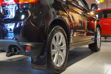 Cargar imagen en el visor de la galería, Rally Armor 10-19 Mitsubishi Outlander Sport/ASX/RVR Black UR Mud Flap w/ Red Logo
