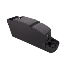 Cargar imagen en el visor de la galería, Rugged Ridge Ultimate II Locking Console Black Denim 76-95 Jeep CJ&amp;Wra