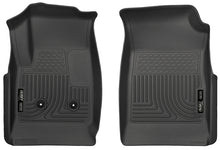 Cargar imagen en el visor de la galería, Husky Liners 15 Colorado Crew Cab/Ext Cab WeatherBeater Black Front Floor Liner
