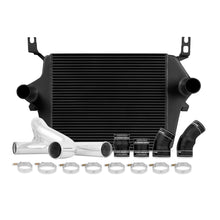 Cargar imagen en el visor de la galería, Mishimoto 03-07 Ford 6.0L Powerstroke Intercooler Kit w/ Pipes (Black)