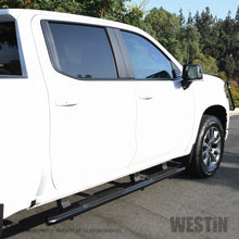 Cargar imagen en el visor de la galería, Westin 2019 Chevrolet Silverado/Sierra 1500 Crew Cab Non LD PRO TRAXX 4 Oval Nerf Step Bars - Black