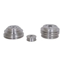 Cargar imagen en el visor de la galería, BBK 85-97 GM Truck 305 350 Underdrive Pulley Kit - Lightweight CNC Billet Aluminum (3pc)