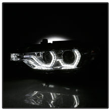 Cargar imagen en el visor de la galería, Spyder 12-14 BMW F30 3 Series 4DR Projector Headlights - LED DRL - Chrome (PRO-YD-BMWF3012-DRL-C)