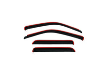 Cargar imagen en el visor de la galería, AVS 01-06 Acura MDX Ventvisor In-Channel Front &amp; Rear Window Deflectors 4pc - Smoke