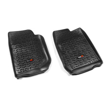 Cargar imagen en el visor de la galería, Rugged Ridge Floor Liner Front Black 2007-2018 Jeep Wrangler Unlimited JK 4 Dr