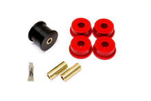 Cargar imagen en el visor de la galería, BMR 12-15 5th Gen Camaro Differential Mount Bushing Kit (Poly/Delrin Combo) - Black/Red