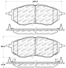 Cargar imagen en el visor de la galería, StopTech Performance 05-08 Legacy 2.5 GT Front Brake Pads