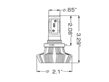 Cargar imagen en el visor de la galería, Oracle 9005 4000 Lumen LED Headlight Bulbs (Pair) - 6000K