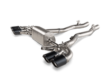 Cargar imagen en el visor de la galería, Akrapovic 2020 BMW M8/M8 Competition (F91/F92) w/OPF/GPF Slip-On Line (Titanium) w/Carbon Tips