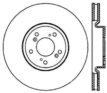 Cargar imagen en el visor de la galería, StopTech 04-08 Acura TL (Brembo Caliber) SportStop Slotted &amp; Drilled Left Front Rotor