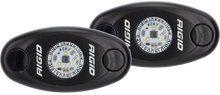 Cargar imagen en el visor de la galería, Rigid Industries A-Series Light - Black - Low Strength - Cool White - Set of 2