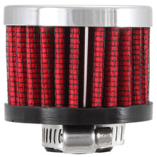 Cargar imagen en el visor de la galería, K&amp;N Clamp On Rubber Base Crankcase Vent Filter 0.5in Flange ID 2in OD 1.5in Height