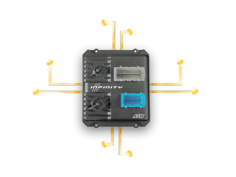 Programmable Engine Display AEM Infinity-8 Stand-Alone Programmable Engine Management System EMS ...