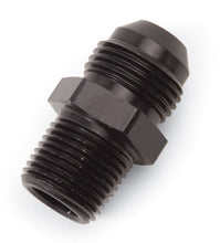 Cargar imagen en el visor de la galería, Russell Performance -6 AN to 1/8in NPT Straight Flare to Pipe (Black)