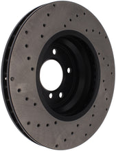 Cargar imagen en el visor de la galería, StopTech 07-10 BMW 335i Cross Drilled Left Front Rotor