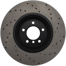 Cargar imagen en el visor de la galería, StopTech 07-10 BMW 335i Cross Drilled Right Front Rotor