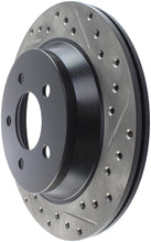 Cargar imagen en el visor de la galería, StopTech Slotted &amp; Drilled Sport Brake Rotor