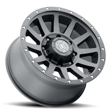 Cargar imagen en el visor de la galería, Icon Alloys Compression HD Sat Black Wheel - 18x9/8x180/12mm/5.5in BS