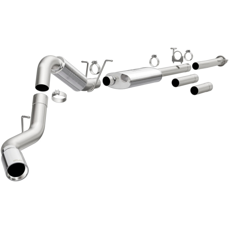 MagnaFlow Stainless Cat-Back Exhaust 2015 Chevy Silverado 2500HD 6.0L P/S Rear Exit 5in