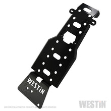 Cargar imagen en el visor de la galería, Westin/Snyper 07-11 Jeep Wrangler Transmission Pan Skid Plate - Textured Black