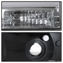 Cargar imagen en el visor de la galería, Spyder 99-04 Ford F-250 Super Duty Light Bar Projector Headlights - Chrome (PRO-YD-FF25099V2-LB-C)