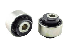 Cargar imagen en el visor de la galería, Whiteline Plus 10/08+ Mitsubishi Lancer CJ Anti-Lift/Caster Fr C/A - Lwr Inner Rear Bushing Kit