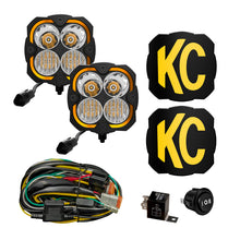 Cargar imagen en el visor de la galería, KC HiLiTES FLEX ERA 4 2-Light System - 80W Combo Beam