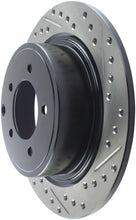 Cargar imagen en el visor de la galería, StopTech Slotted &amp; Drilled Sport Brake Rotor