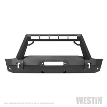 Cargar imagen en el visor de la galería, Westin 18-19 Jeep Wrangler JL Stubby Front Bumper - Textured Black