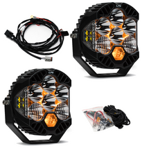 Cargar imagen en el visor de la galería, Baja Designs Jeep JL/JT Rubicon Steel Bumper LED Light Kit LP6