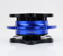 Cargar imagen en el visor de la galería, NRG Race Short Hub Datsun - Black Body Blue Ring