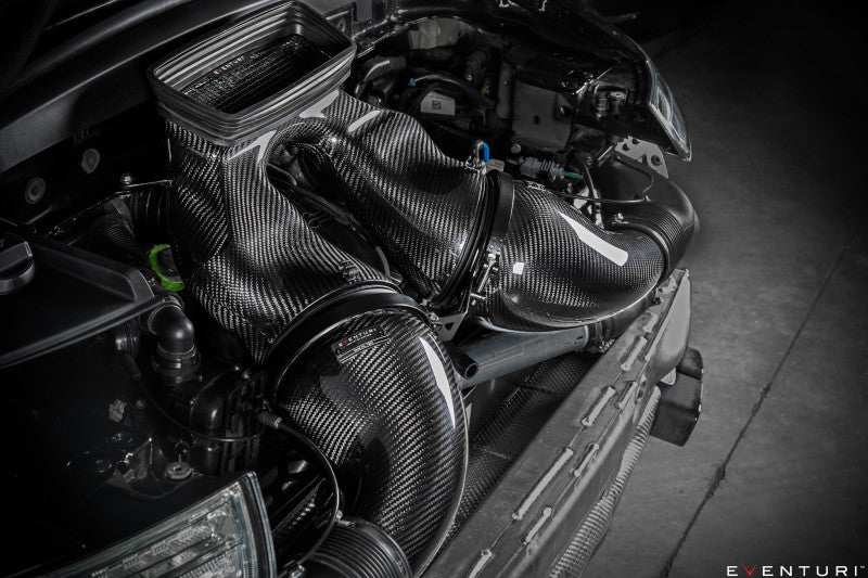 Eventuri Porsche 991.1/991.2 Turbo - Black Carbon Intake