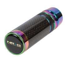 Cargar imagen en el visor de la galería, NRG Slimboy Adjustable Shift Knob (M10X1.25) Nissan / Mazda / Toyota - Carbon Fiber / Neochrome