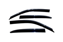 Cargar imagen en el visor de la galería, AVS 01-06 Lexus LS430 Ventvisor Low Profile Deflectors 4pc - Smoke w/Chrome Trim