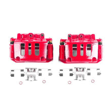 Cargar imagen en el visor de la galería, Power Stop 98-02 Ford Crown Victoria Front Red Calipers w/Brackets - Pair