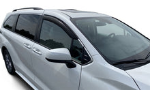 Cargar imagen en el visor de la galería, AVS 21-22 Toyota Sienna LE Ventvisor Outside Mount Window Deflectors 2pc - Smoke