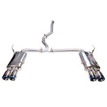 Cargar imagen en el visor de la galería, Injen 15-20 Subaru STI Cat Back Exhaust w/ Quad Titanium Tips