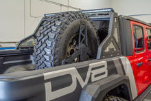 Cargar imagen en el visor de la galería, DV8 Offroad 2019+ Jeep Gladiator Universal Stand Up In-Bed Tire Carrier