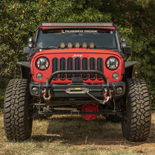 Cargar imagen en el visor de la galería, Rugged Ridge Arcus Front Bumper Set W/ Overrider 2018 Jeep Wrangler JK