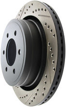 Cargar imagen en el visor de la galería, StopTech Slotted &amp; Drilled Sport Brake Rotor