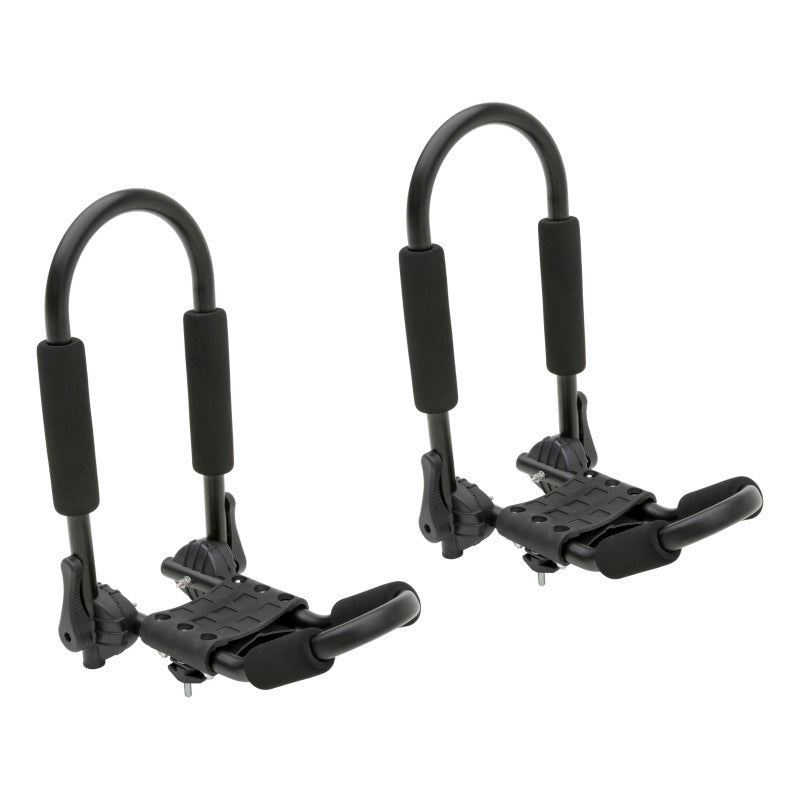 Curt Aluminum Roof Rack Kayak Holders