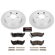 Cargar imagen en el visor de la galería, Power Stop 03-07 Jeep Liberty Rear Z17 Evolution Geomet Coated Brake Kit