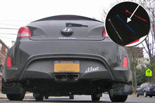 Cargar imagen en el visor de la galería, Rally Armor 12-18 Hyundai Veloster Black UR Mud Flap w/ Blue Logo