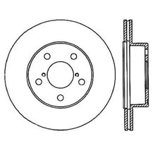 Cargar imagen en el visor de la galería, StopTech Power Slot 05-07 STi Rear Right Slotted Rotor