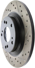 Cargar imagen en el visor de la galería, StopTech 00-09 S2000 Slotted &amp; Drilled Left Rear Rotor