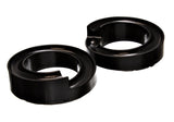 Energy Suspension Front Spring Lift Isolator 1.25in - Black