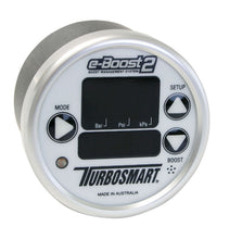 Cargar imagen en el visor de la galería, Turbosmart eB2 60mm White Silver