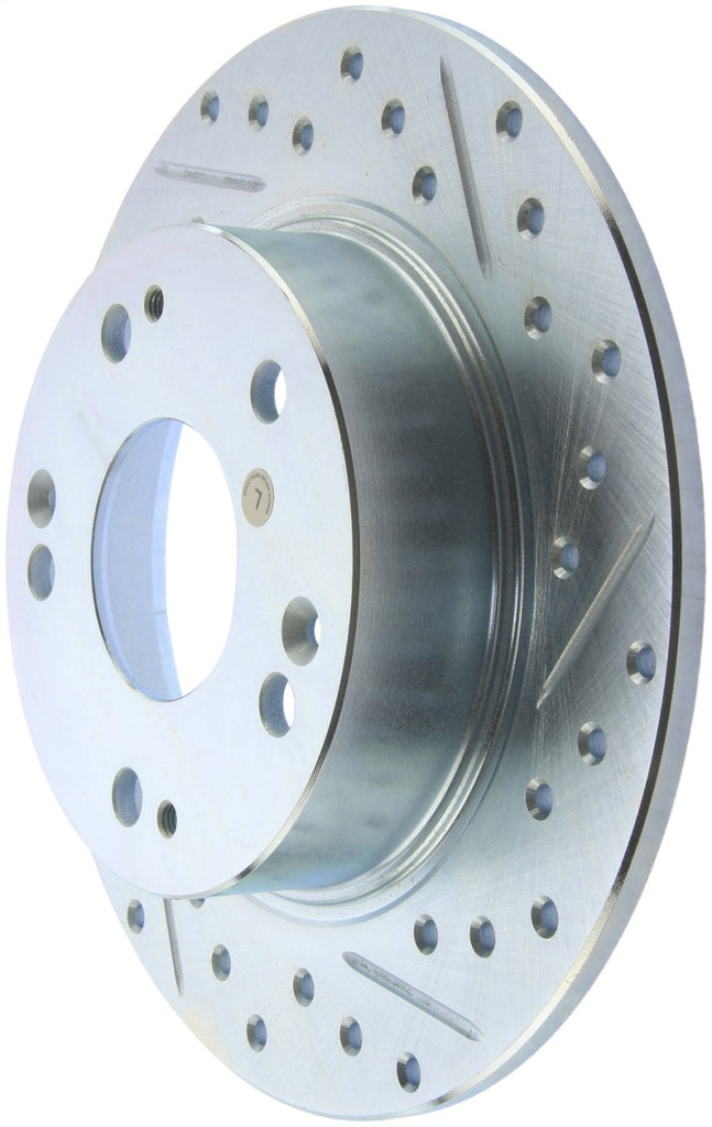 StopTech Select Sport Drilled & Slotted Rotor - Rear Left